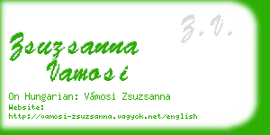 zsuzsanna vamosi business card